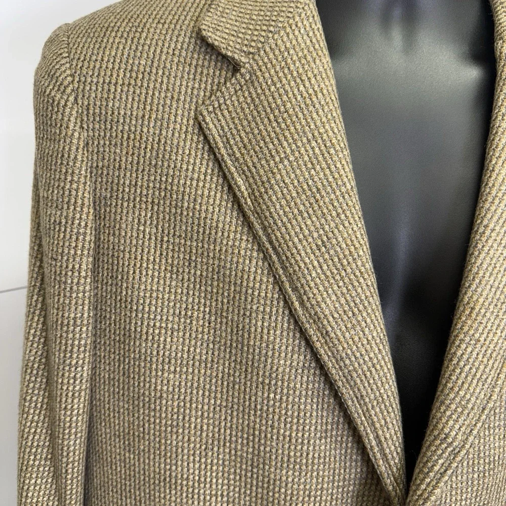 Cashmere‎ South Wick Mens Sport Coat-42T Golden Brown Indiana Jones Professor